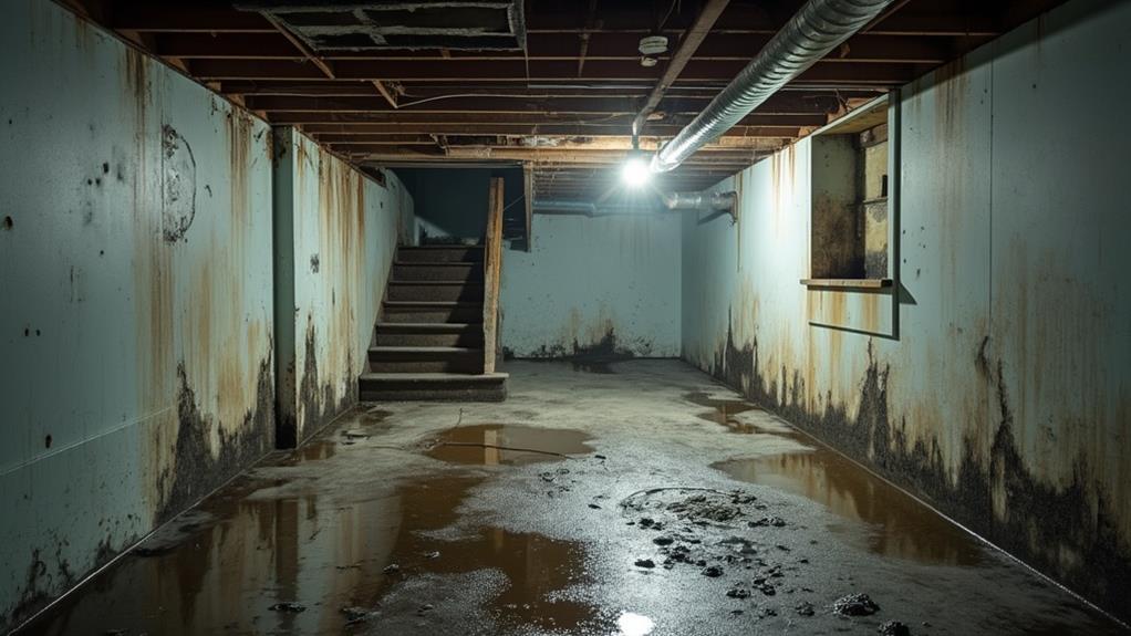 Mold contamination and poor air quality